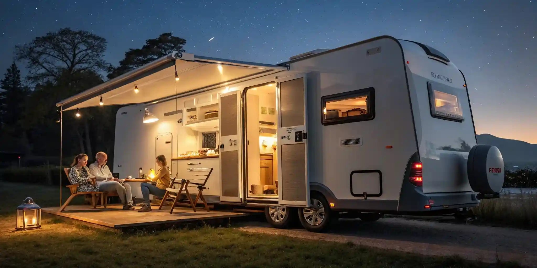 Benefits of Camping Trailers with Generators - Erayak Power