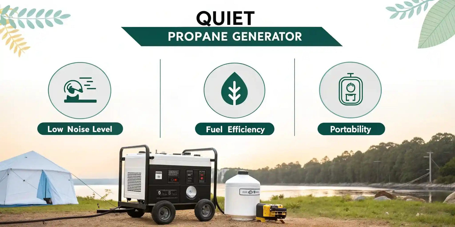 Benefits of Using a Quiet Propane Generator - Erayak Power