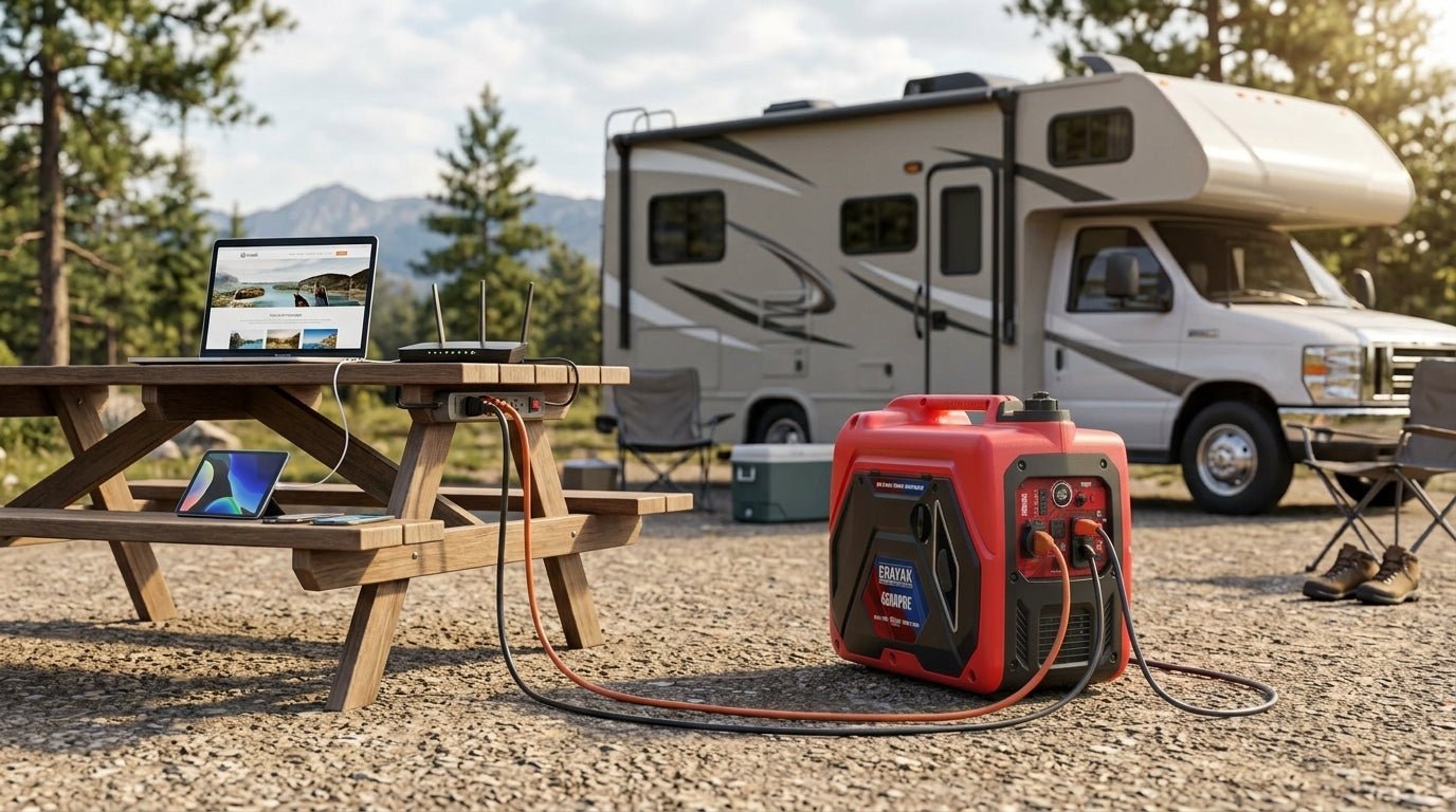 Best Quiet 30 Amp RV Generators for 2026 - Erayak Power
