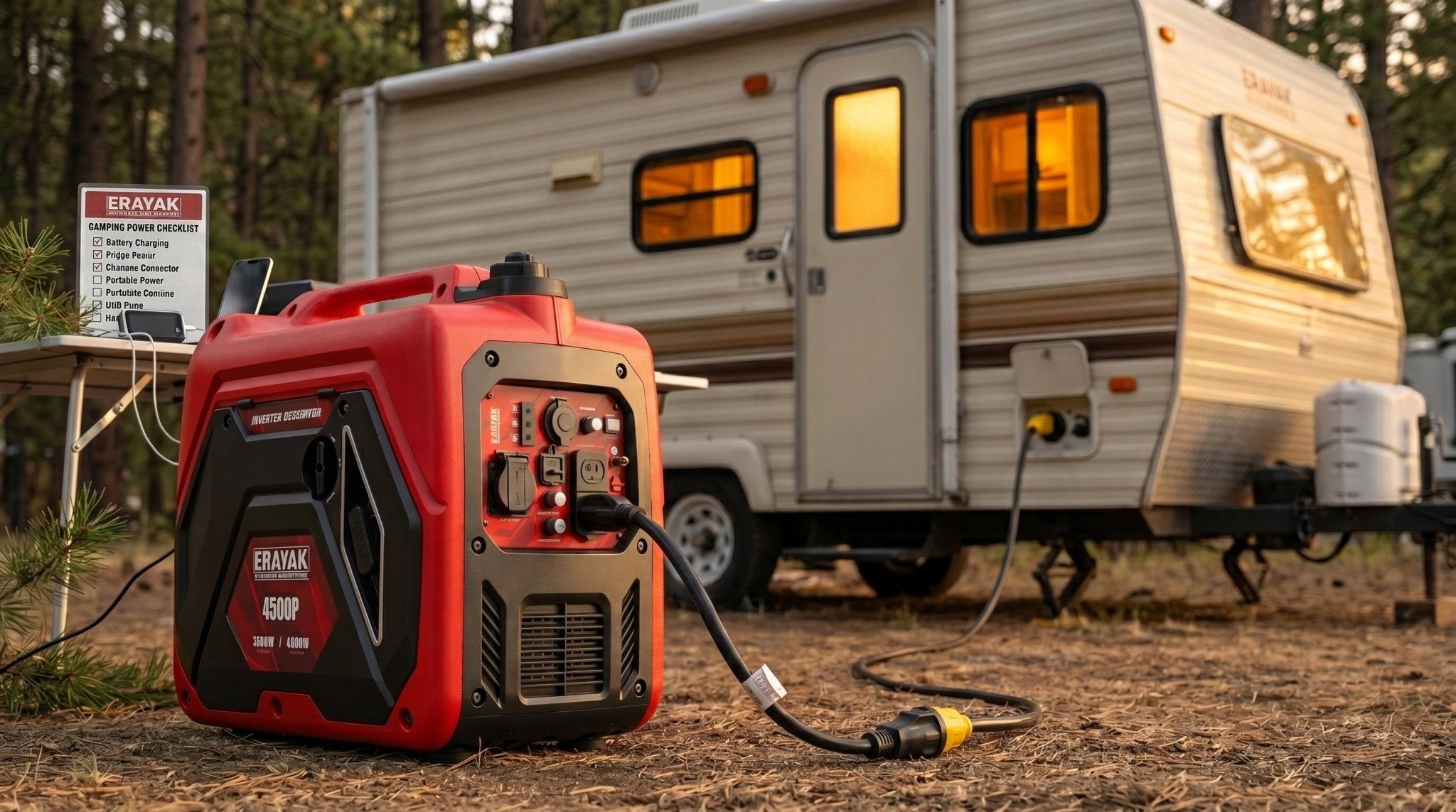 Can a Generator Charge an RV Battery? RV Power Guide - Erayak Power