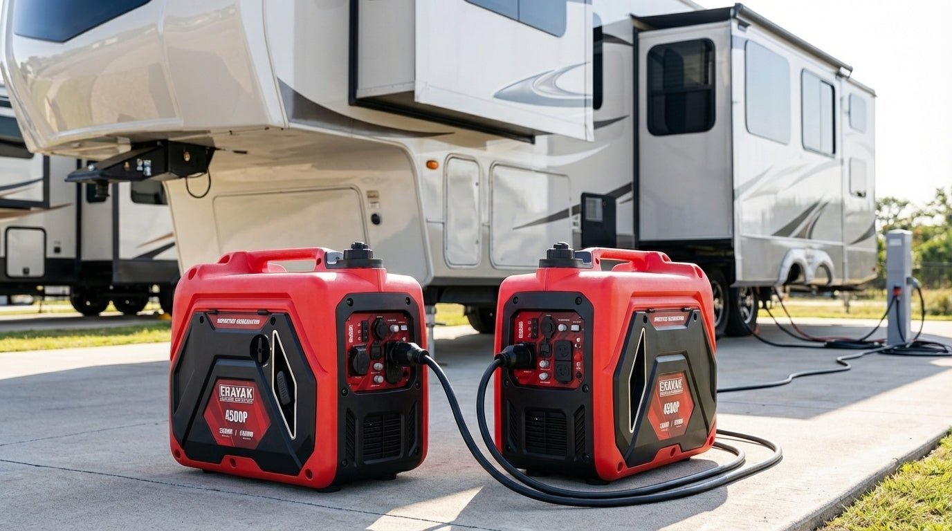 Can You Run Two Generators in Parallel? Camping & RV Guide - Erayak Power