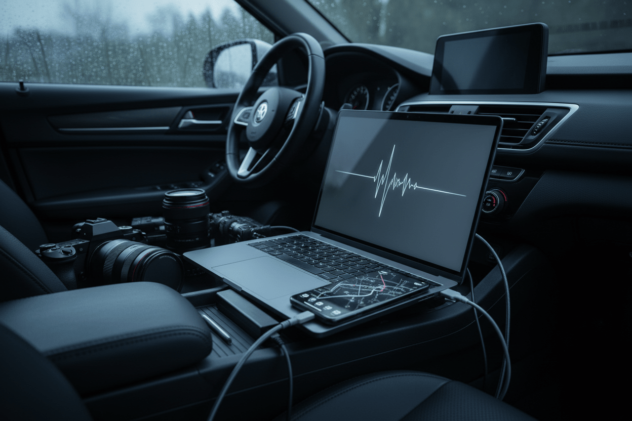 Car Charging Solutions for Digital Nomads - Erayak Power