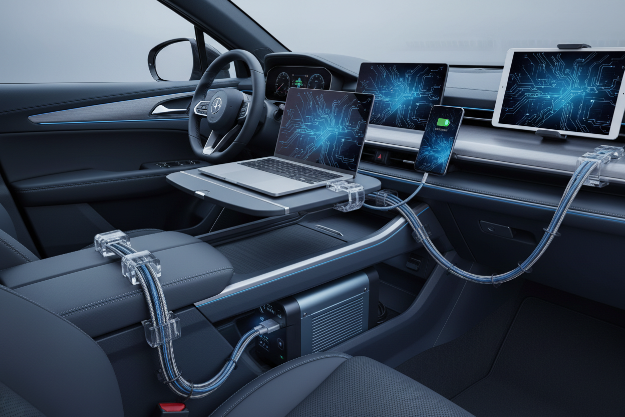 How to Build a Road Trip Charging Station in Your Car