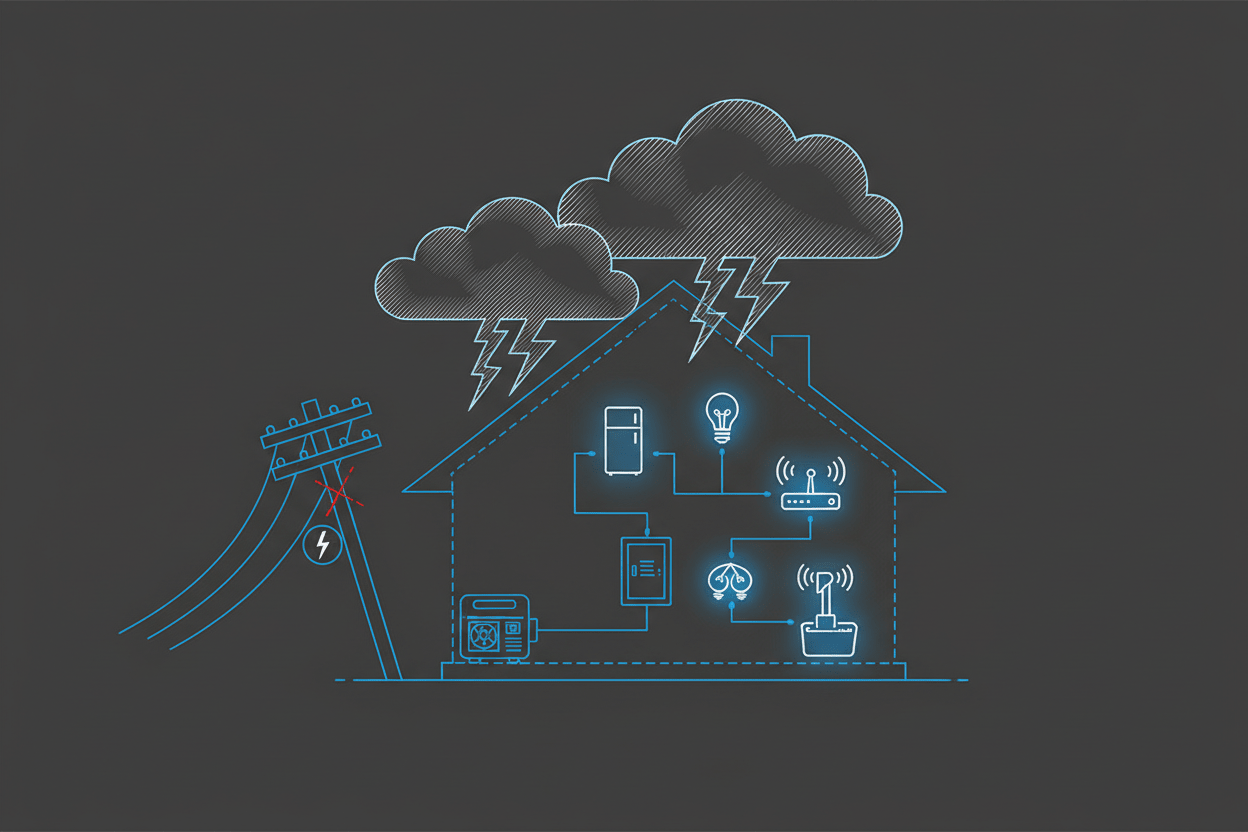 Home Backup Generator Use Cases: What You Can Power During an Outage - Erayak Power