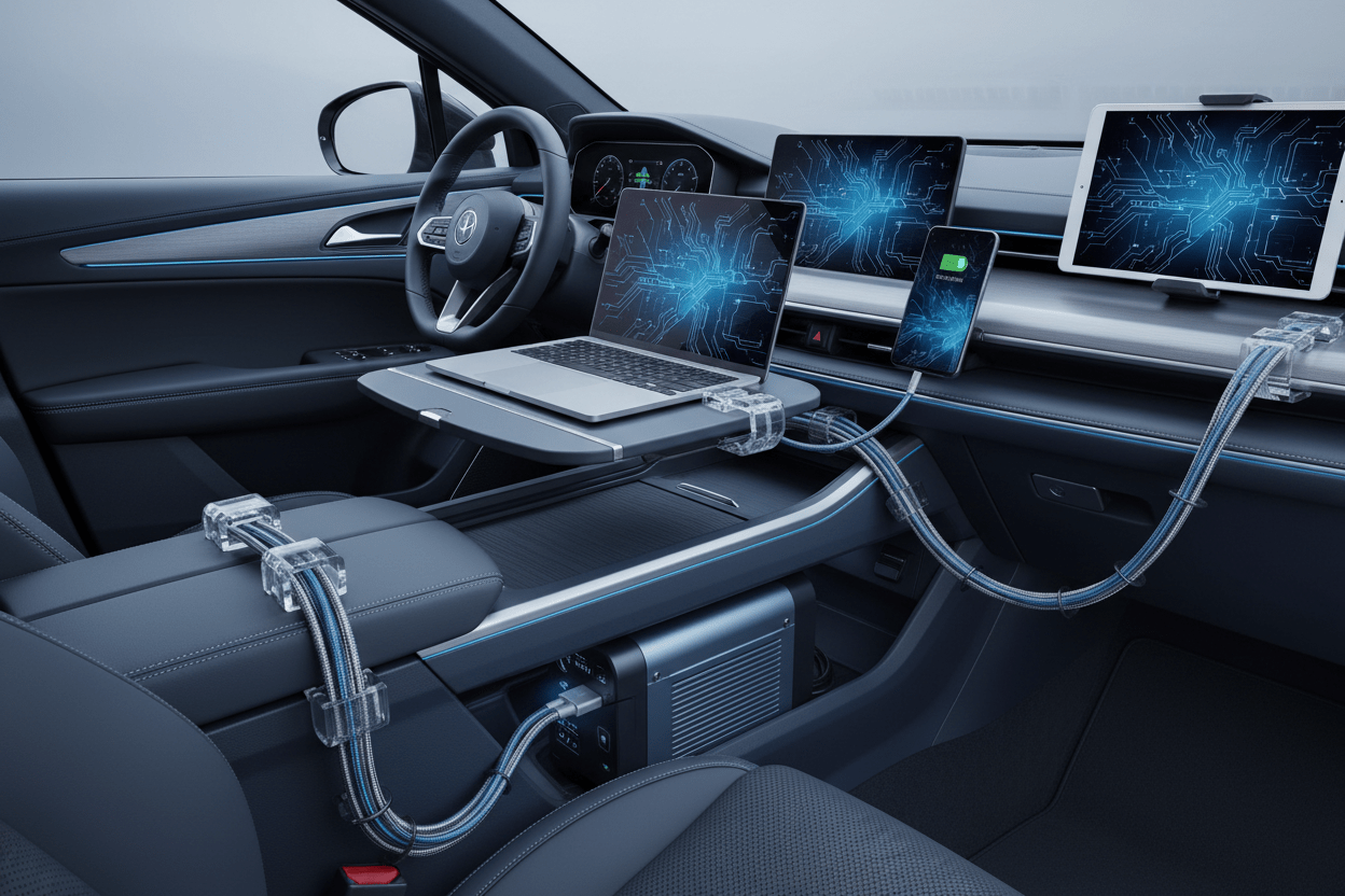 How to Build a Road Trip Charging Station in Your Car - Erayak Power