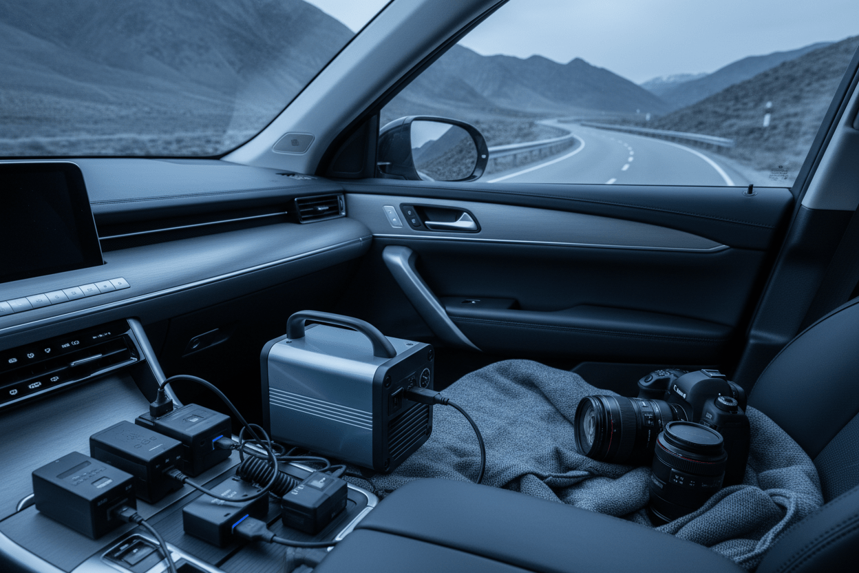 How to Charge Camera Gear on the Road - Erayak Power