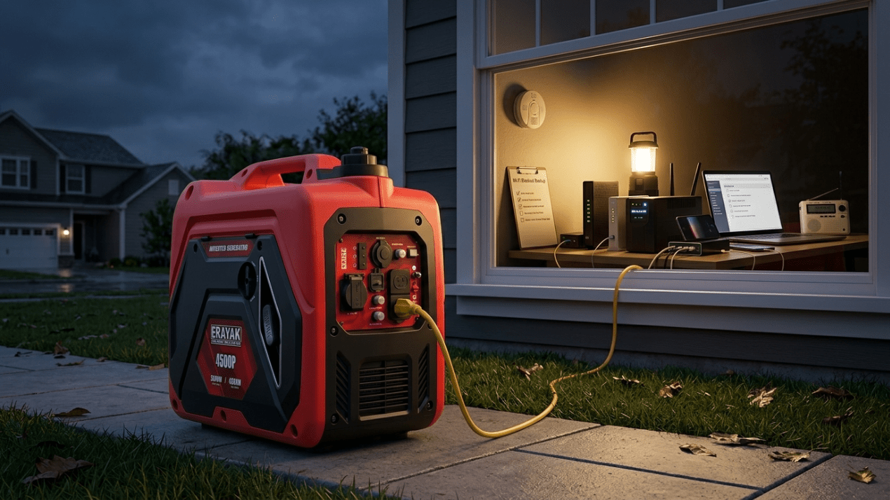 How to Keep Your Wi-Fi and Internet Running During a Blackout - Erayak Power
