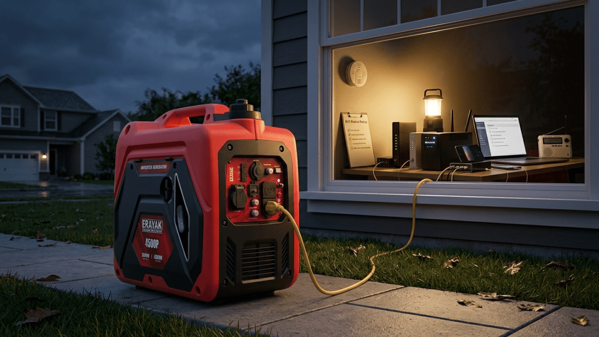 How to Keep Your Wi-Fi and Internet Running During a Blackout - Erayak Power