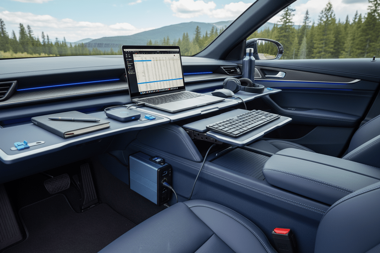 Portable Office in Your Car - Erayak Power