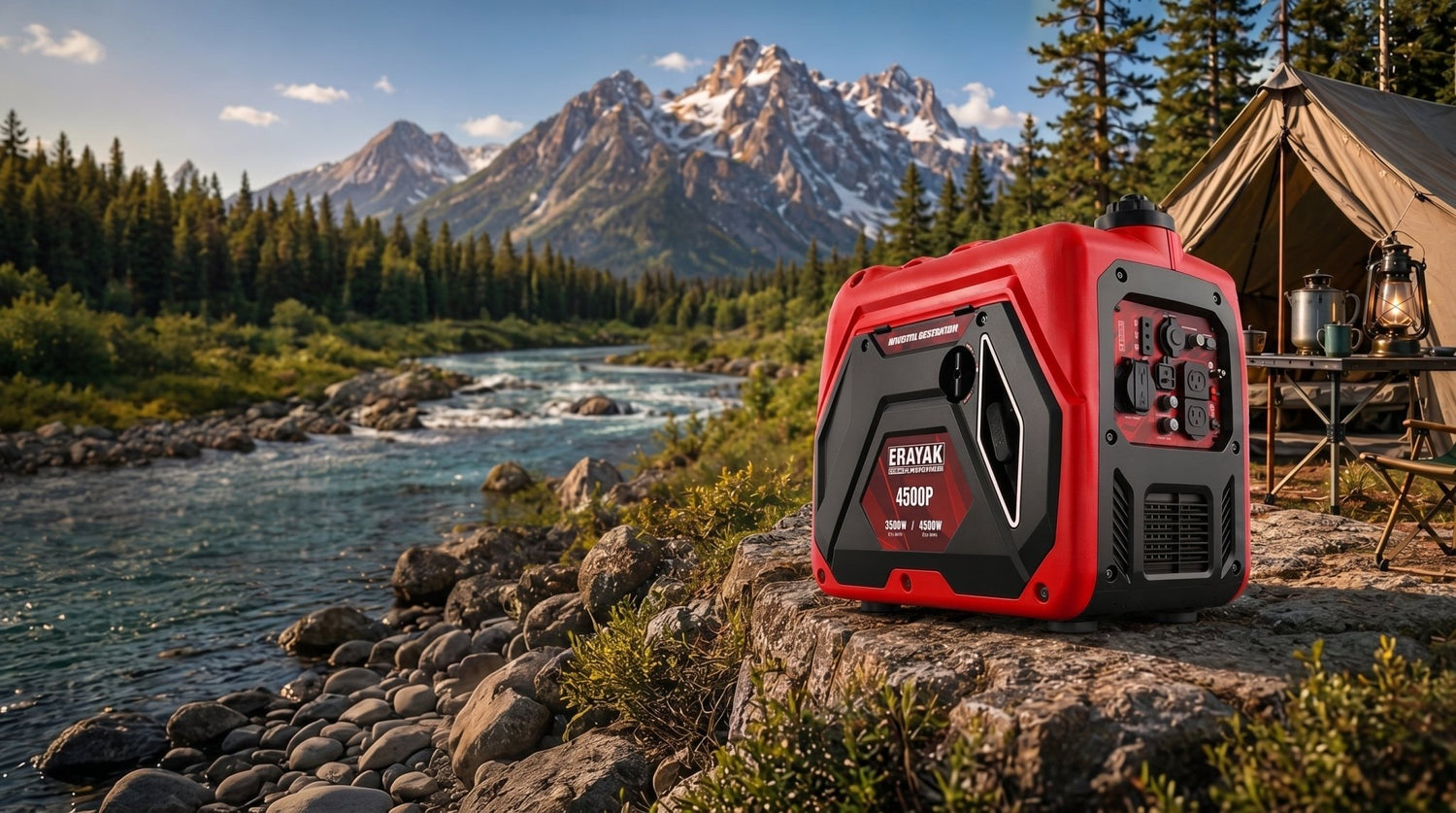 Quiet Generator for Camping: How to Choose Low-Noise Outdoor Power - Erayak Power