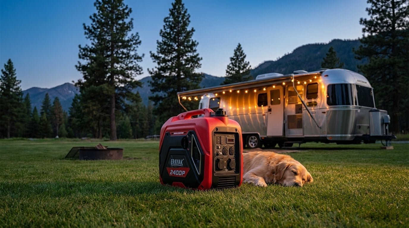 Quietest Generator Guide: dB Chart for Camping, RV & Home Backup - Erayak Power