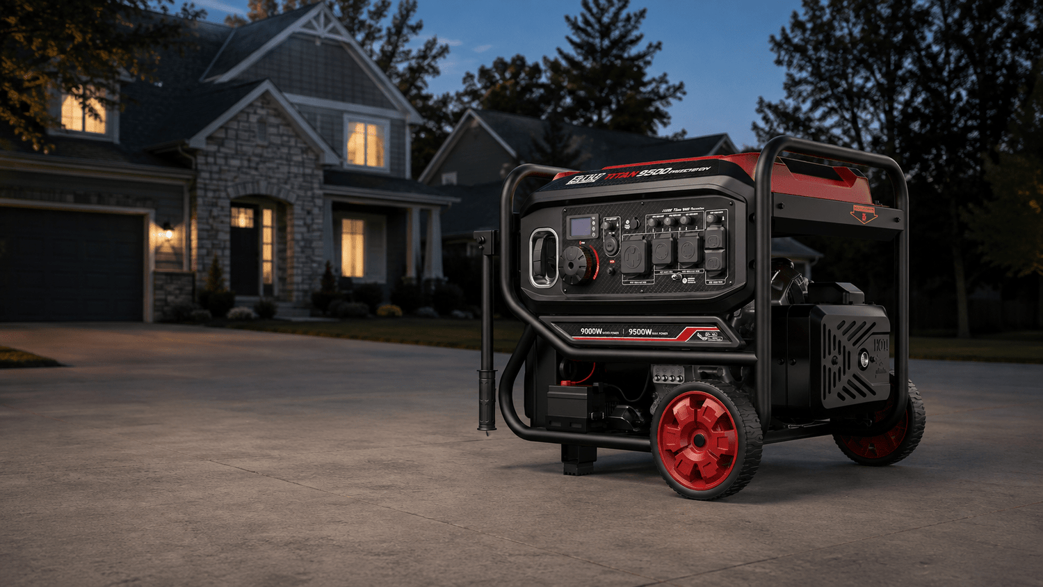What Can a 9,000-Watt Generator Run? Home Backup Load Guide - Erayak Power