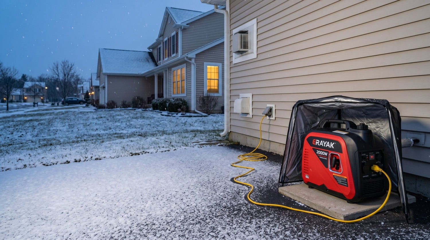What Size Generator Do You Need to Run a Gas Furnace During a Power Outage? - Erayak Power