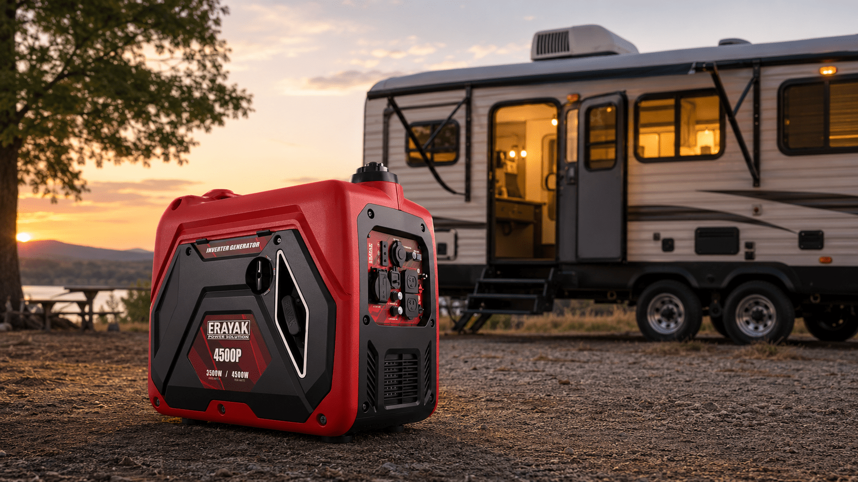 What Size Generator for RV AC? 13,500 & 15,000 BTU Guide - Erayak Power
