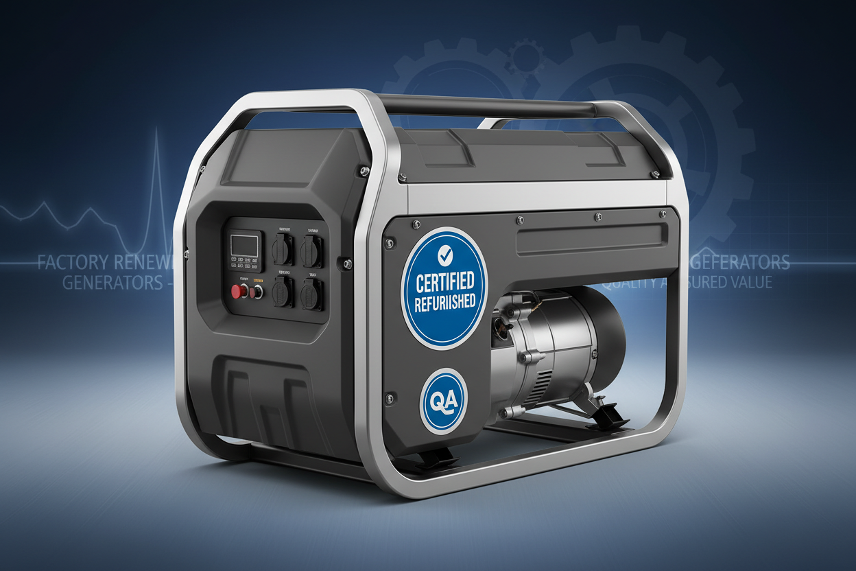 Factory Renewed Generators - Certified Refurbished