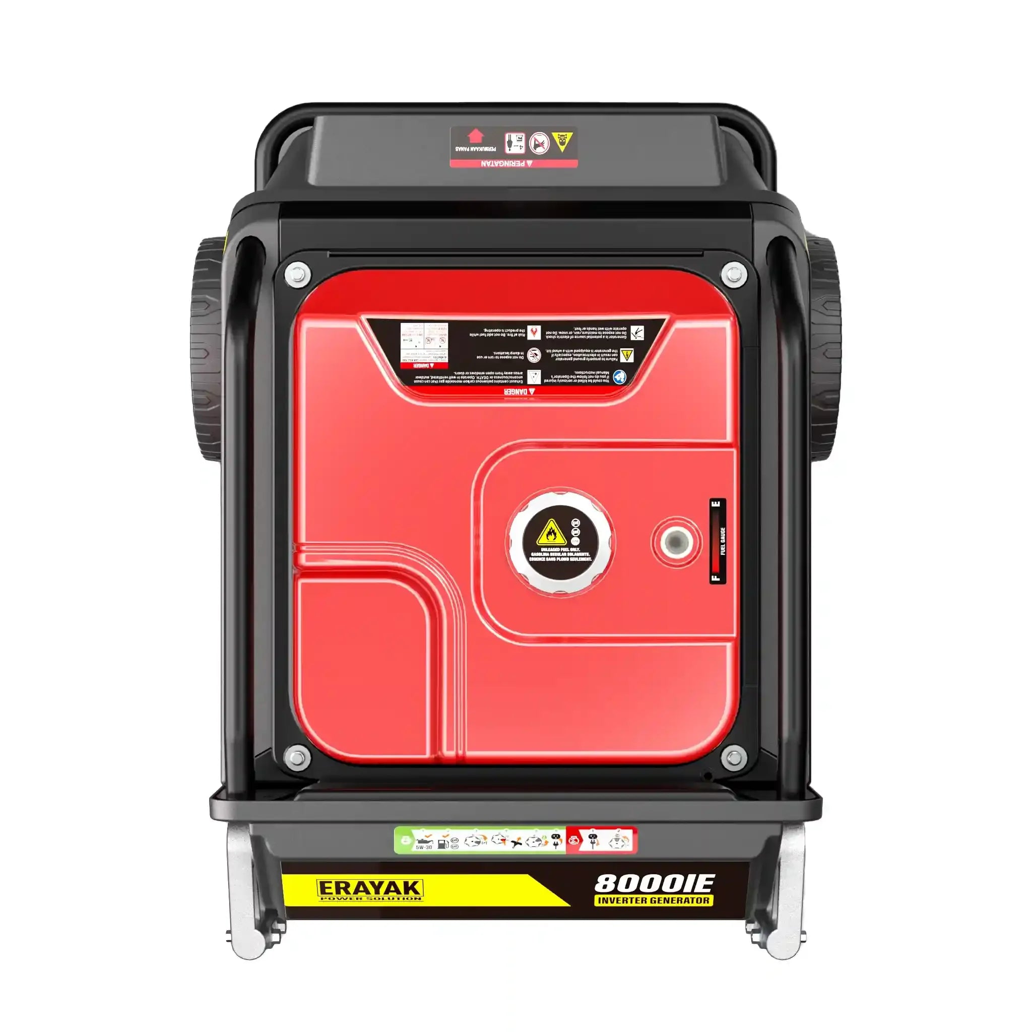 Erayak 8000W Inverter Generator — 120/240V Home Backup, Quiet Remote Electric Start, Whole-Home Emergency Power