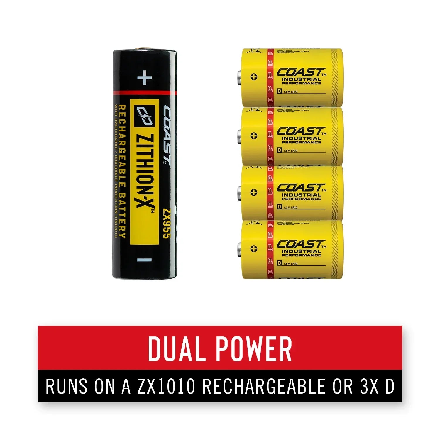 (2 Pack) EAL18 LED Lantern – 460 Lumens, Dual Color (White & Red), 4 Light Modes, IP54 Rated