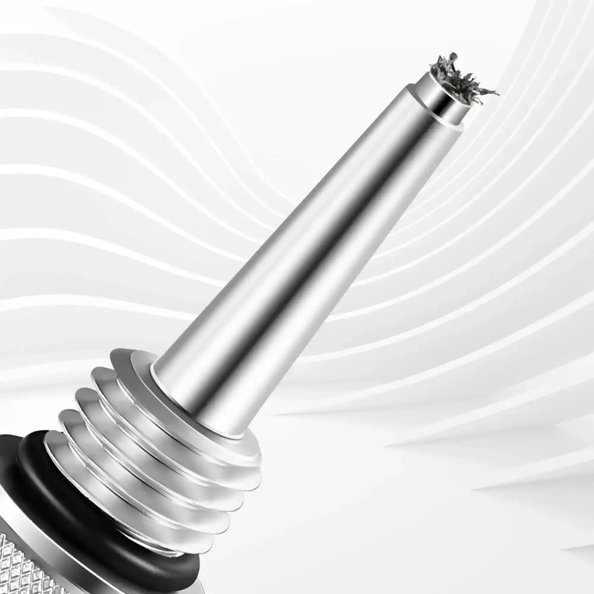 Dreyoo Replacement for 55201 Magnetic Oil Dipstick for Inverter Generator Compatible with Wen/Predator, Aluminum Generator Magnetic Oil Dipstick with O Ring, Silver, 2 Pcs - Erayak Power