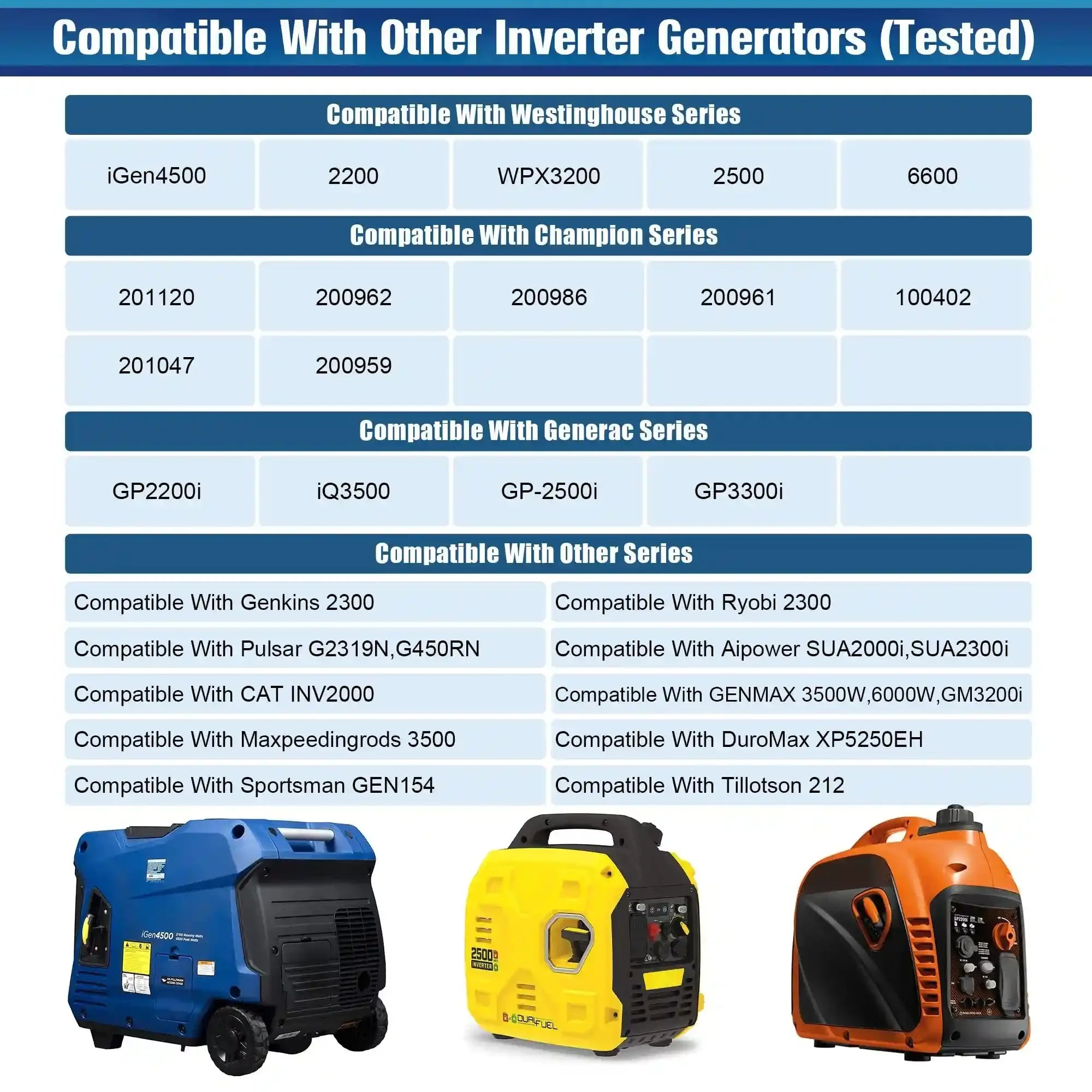 Dreyoo Replacement for 55201 Magnetic Oil Dipstick for Inverter Generator Compatible with Wen/Predator, Aluminum Generator Magnetic Oil Dipstick with O Ring, Silver, 2 Pcs - Erayak Power