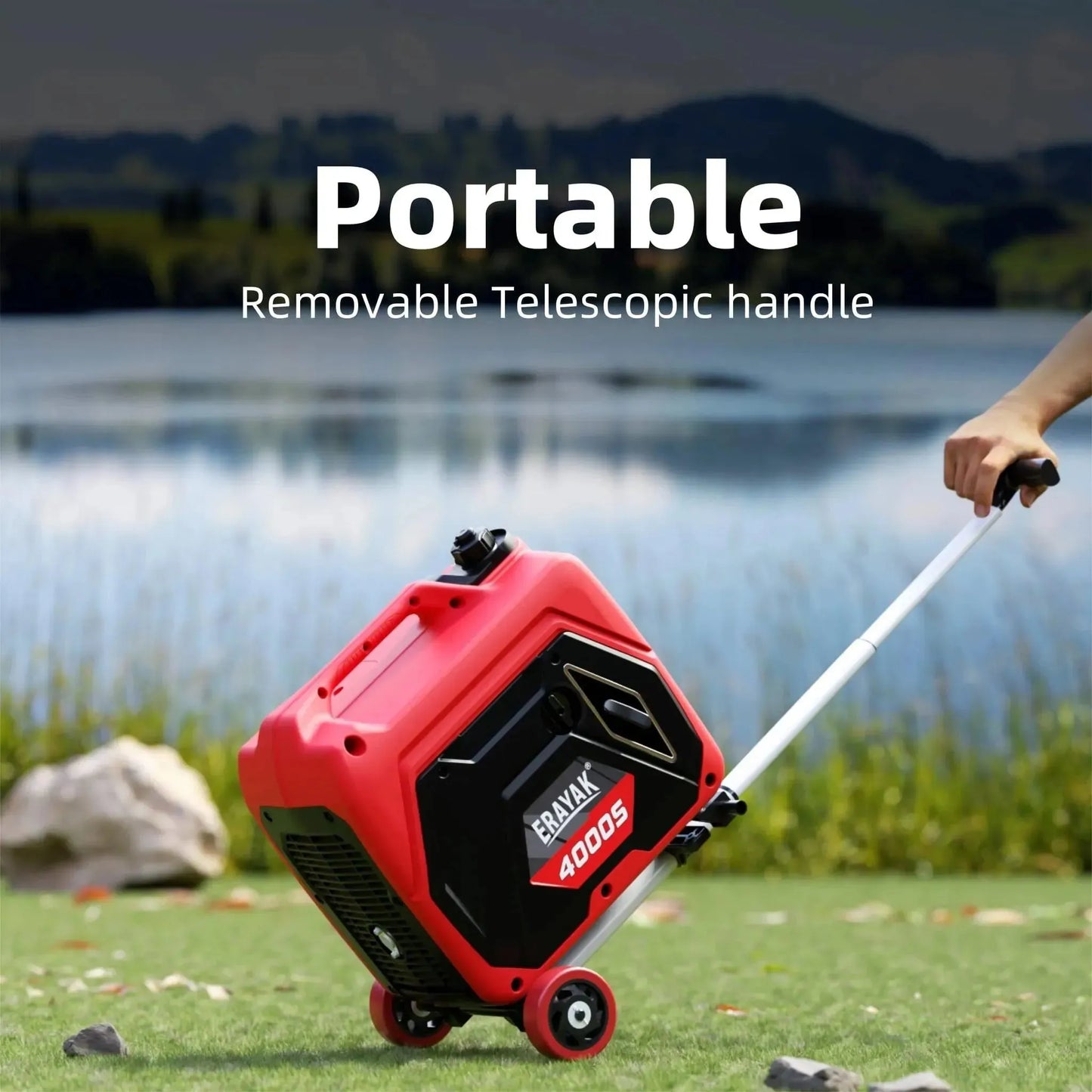 Erayak 4000S Portable Inverter Generator - Reliable Power for Home, RV, and Emergencies - Erayak Power