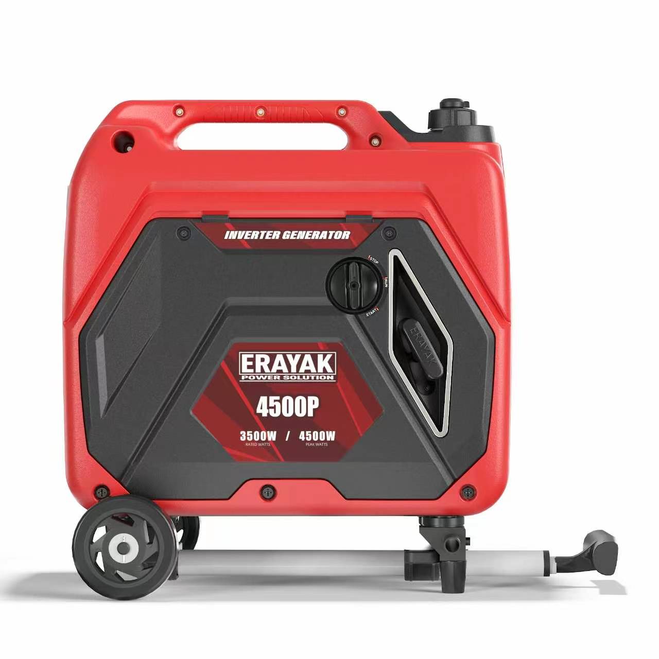 Erayak 4500P Portable Inverter Generator + Wheel Kit - Erayak Power - 4500P>R