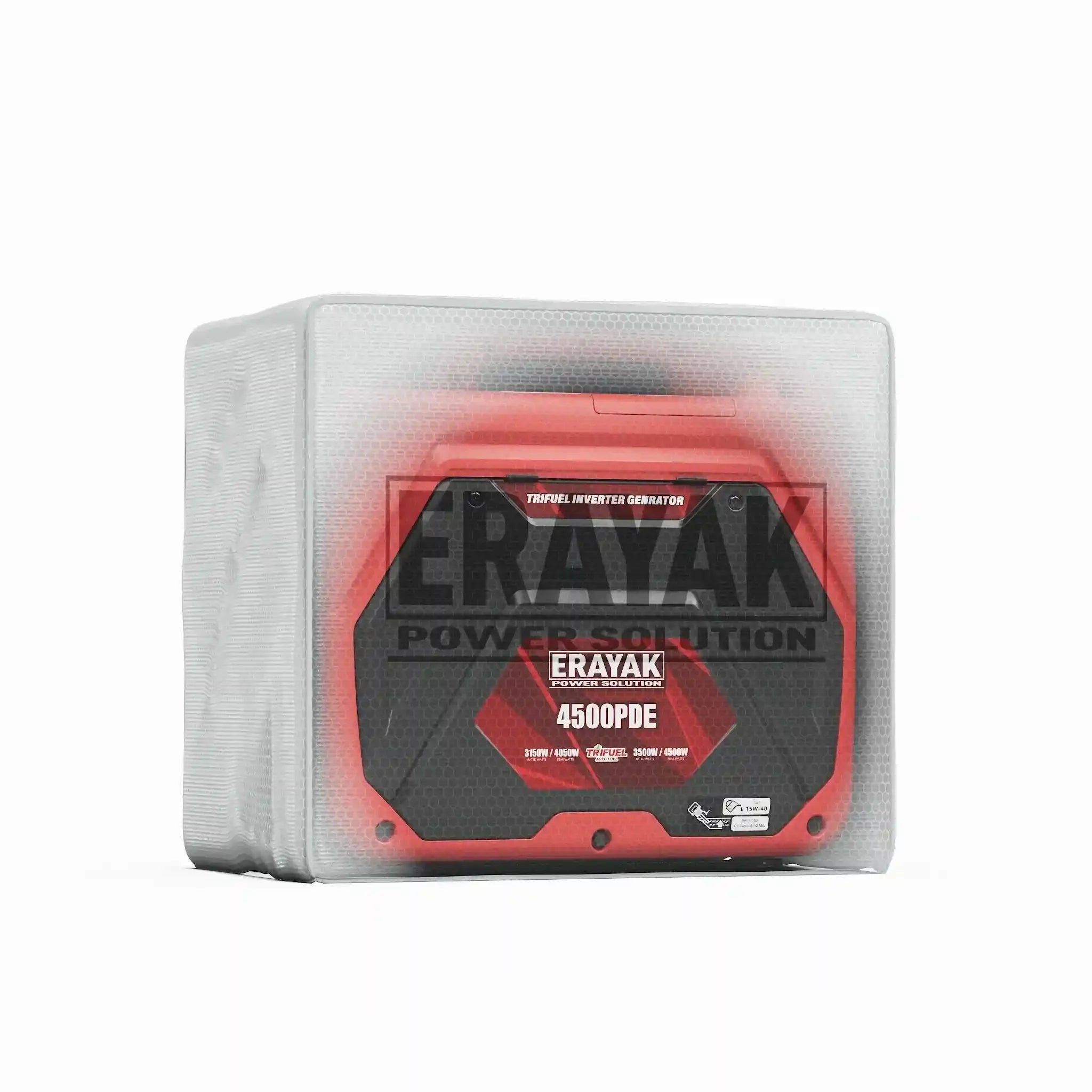 Erayak 4500PD Portable Inverter Generator + Waterproof Cover Bag - Erayak Power -