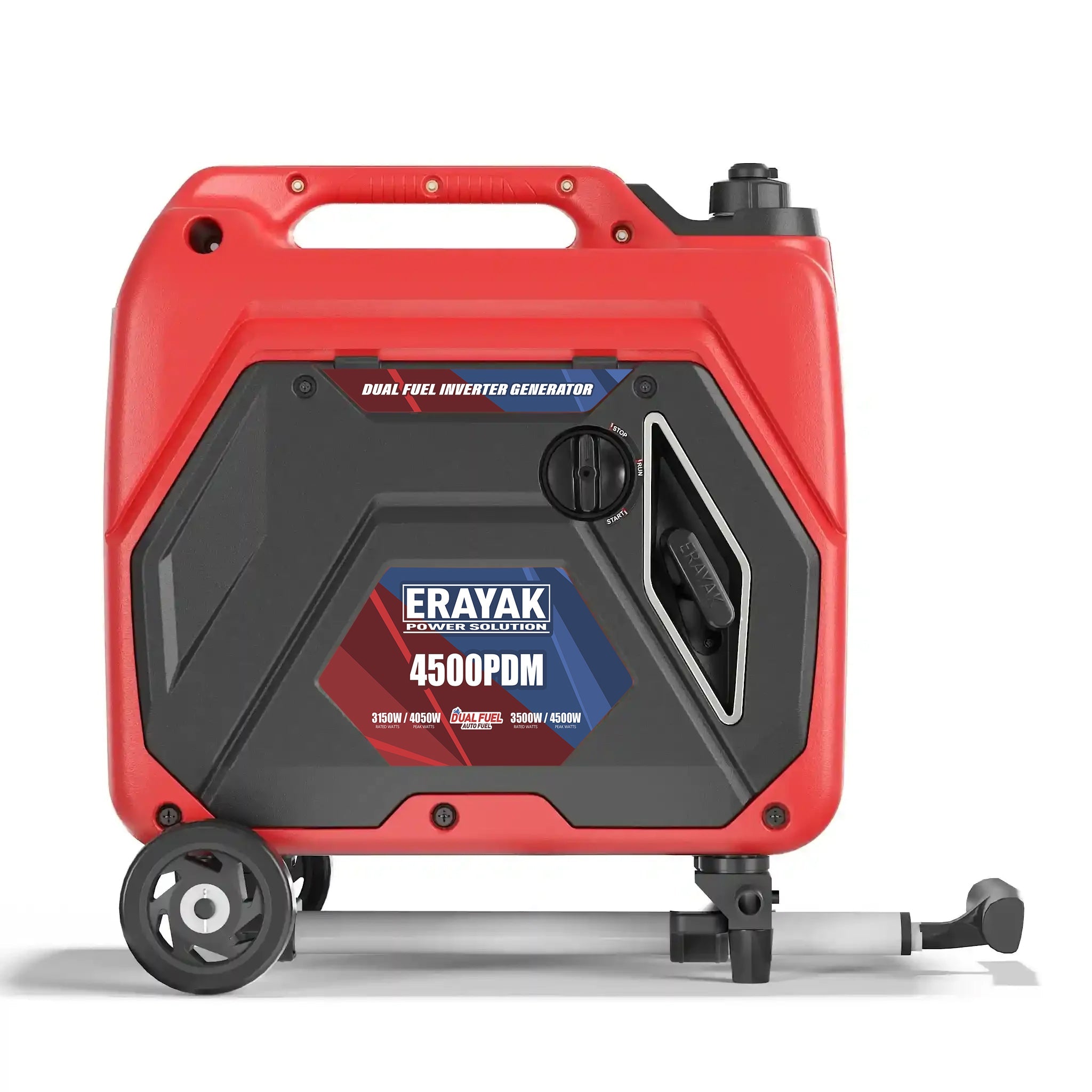 Erayak 4500PD Portable Inverter Generator + Wheel Kit - Erayak Power -