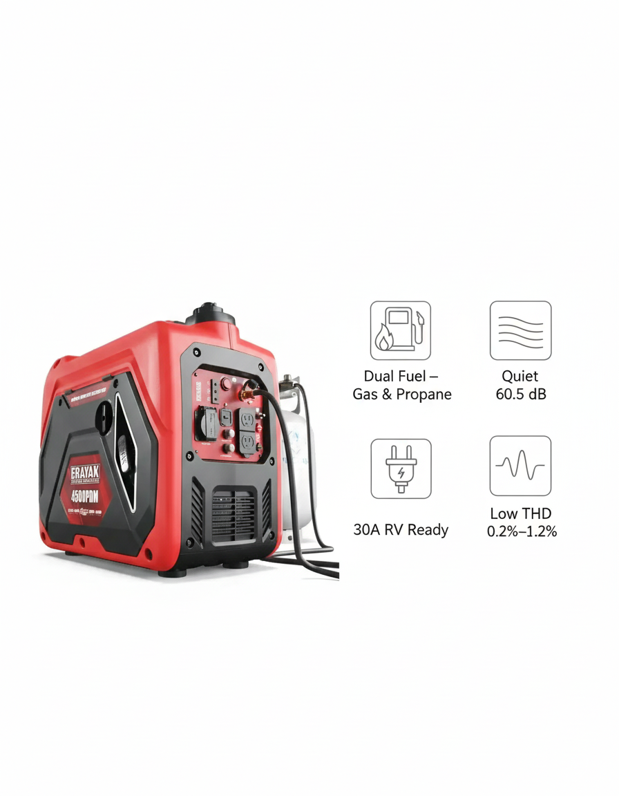 Erayak 4500W 功能图标 2×2 网格