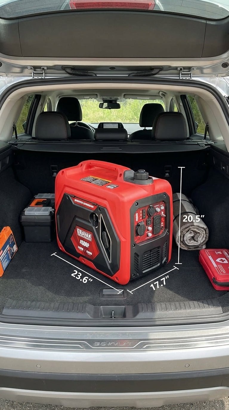 Erayak 4500W Quiet Inverter Generator | 30A RV - Ready Camping & Home Backup Power - Erayak Power