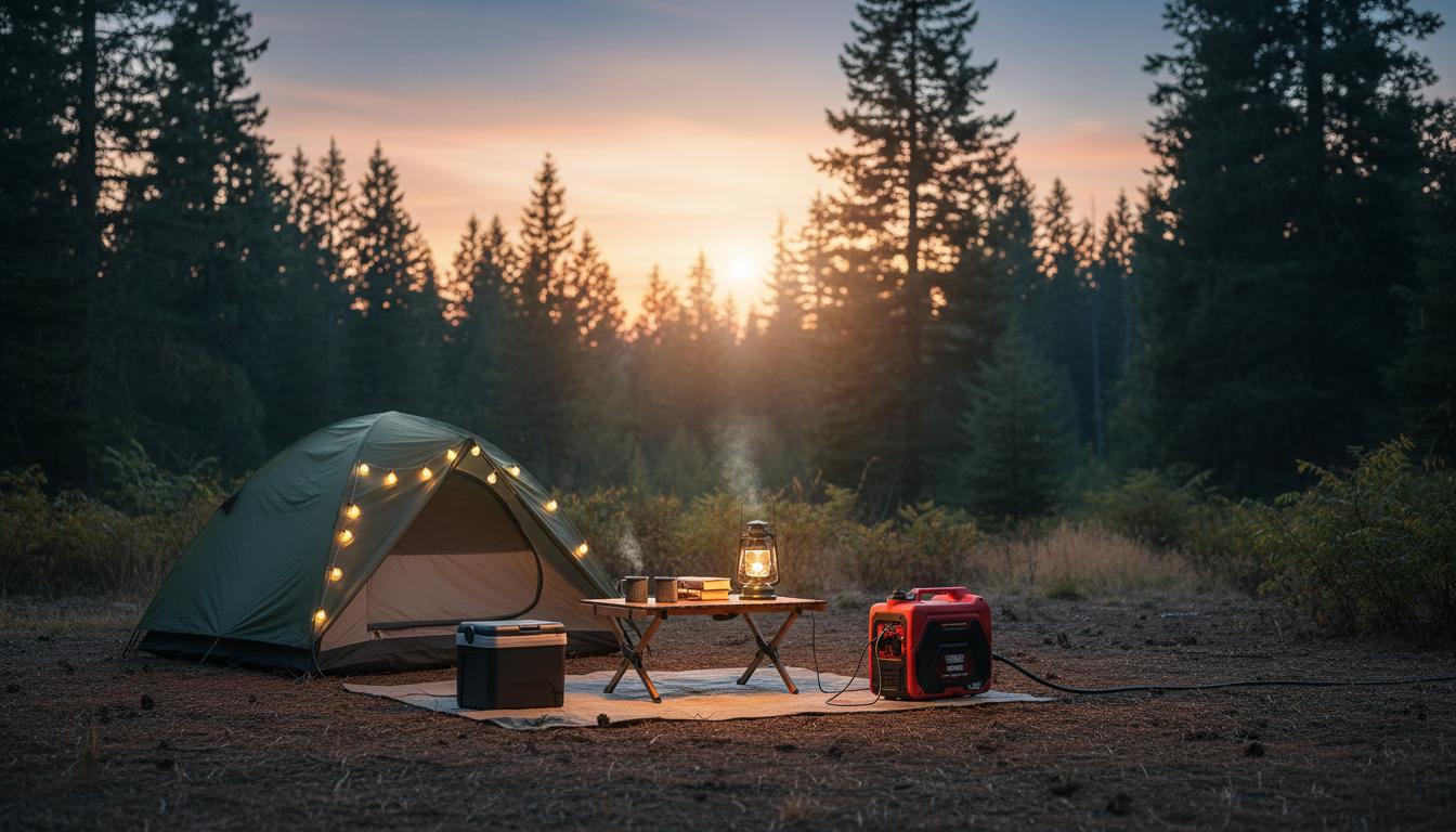 Erayak Quiet Camping Scene at Sunset