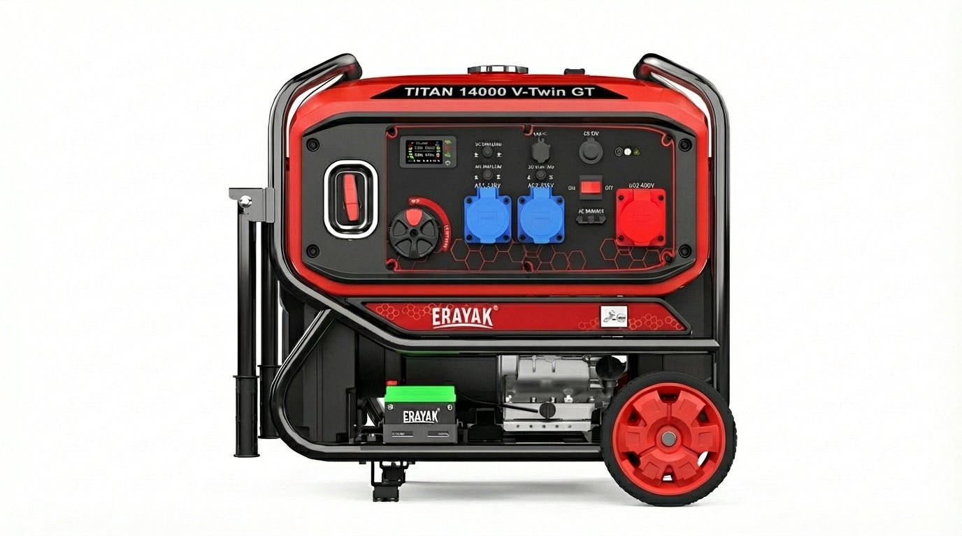 Erayak Titan Open - Frame Inverter Generator | 9kW - 13kW Whole Home Backup - Erayak Power