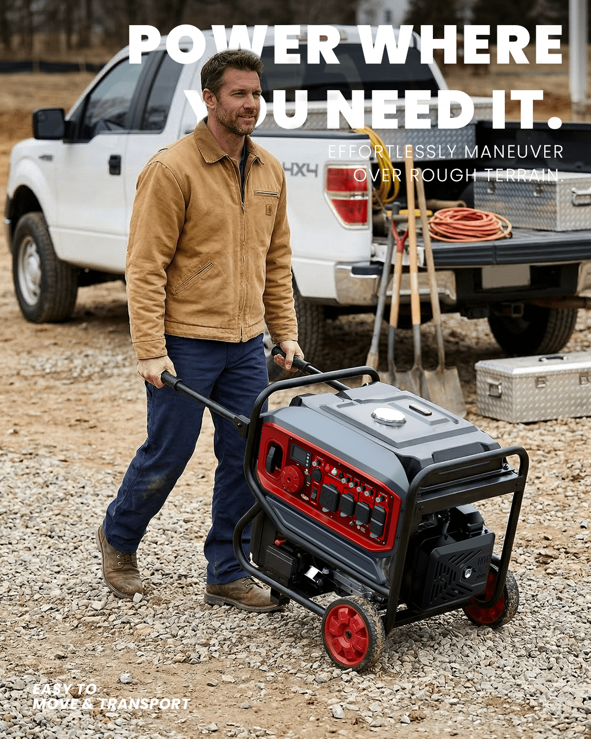 Erayak Titan Open - Frame Inverter Generator | 9kW - 13kW Whole Home Backup - Erayak Power