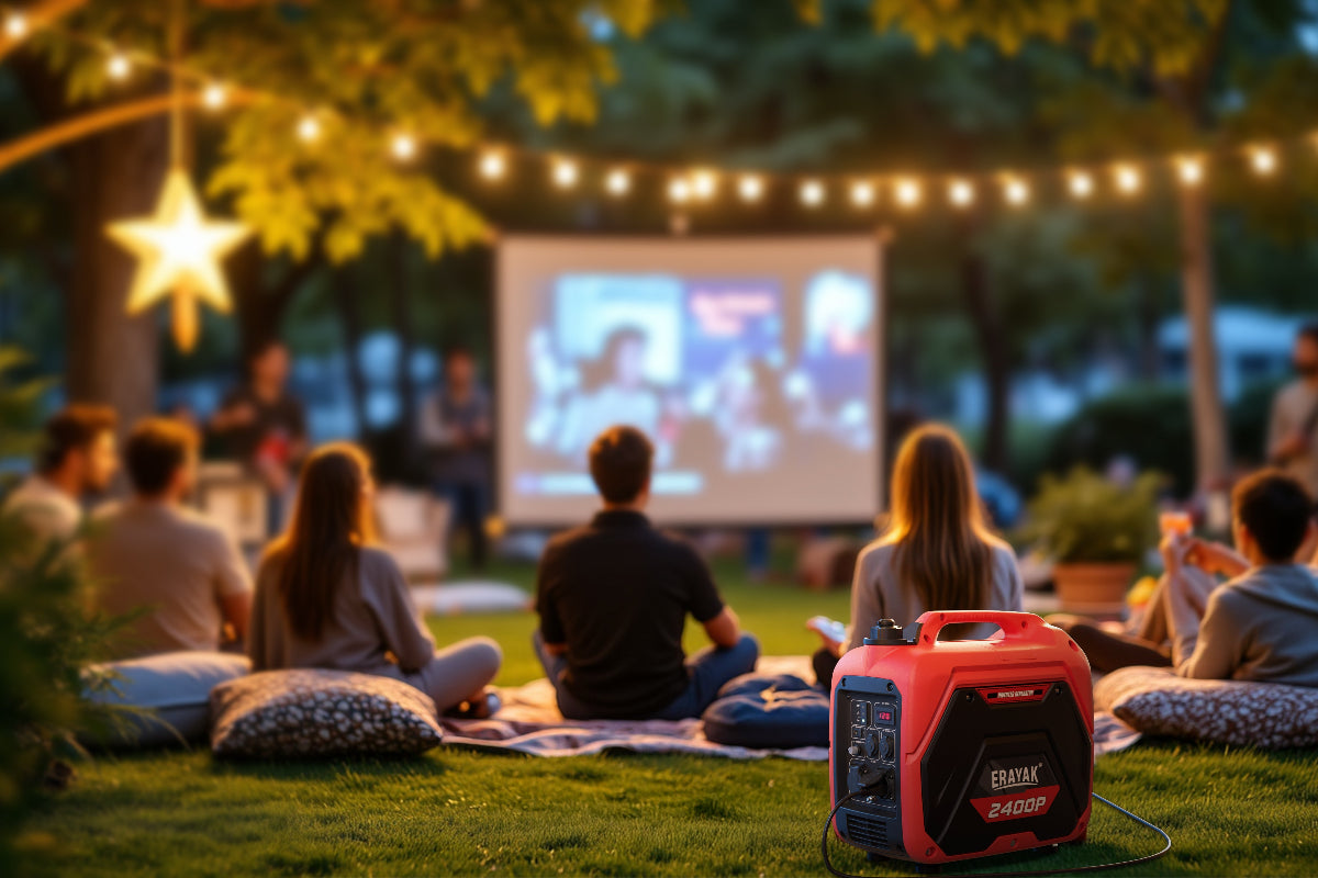 erayak 2400 watt inverter generator camping power m