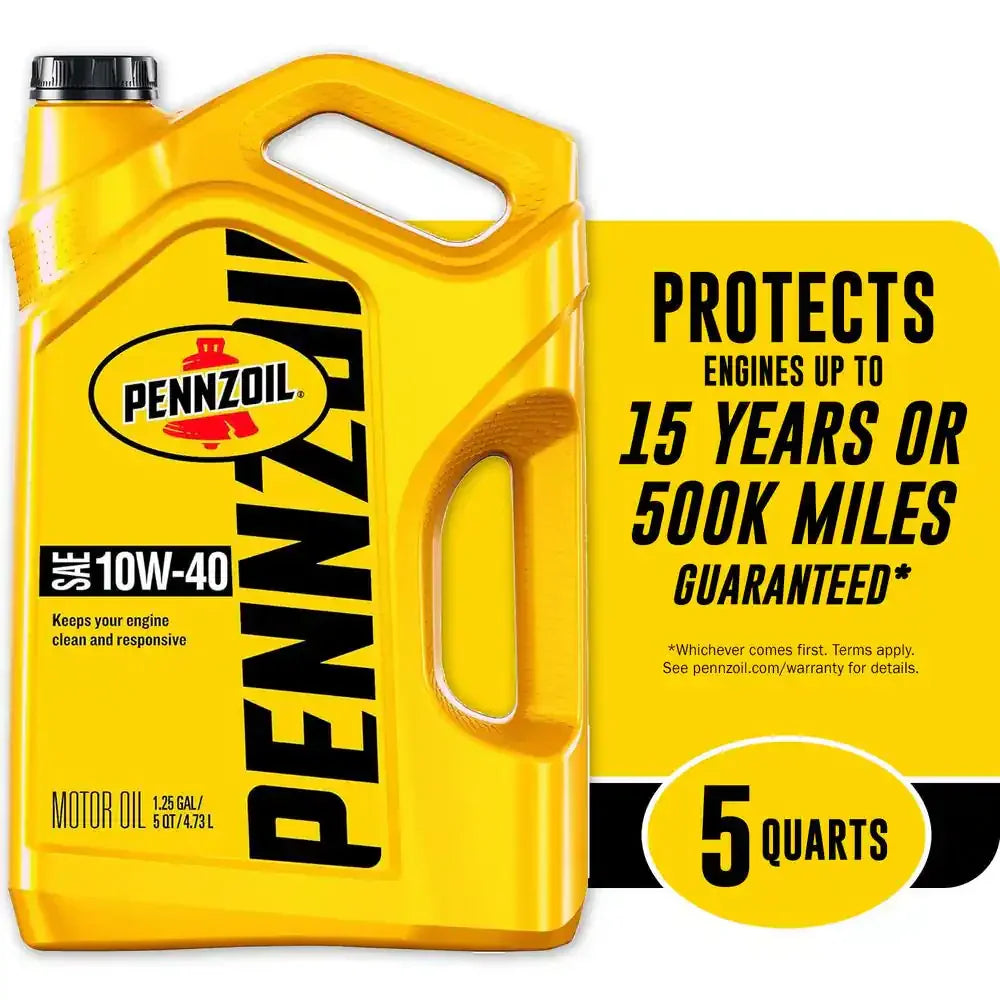 SAE 10W-40 Motor Oil 5 Qt.