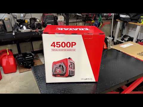 Erayak 4500W Quiet Inverter Generator | 30A RV-Ready Camping & Home Backup Power