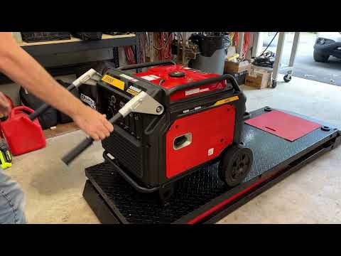 Erayak 8000W Inverter Generator – 120/240V 30Amp, Remote Electric Start, Quiet Operation For Home Emergency