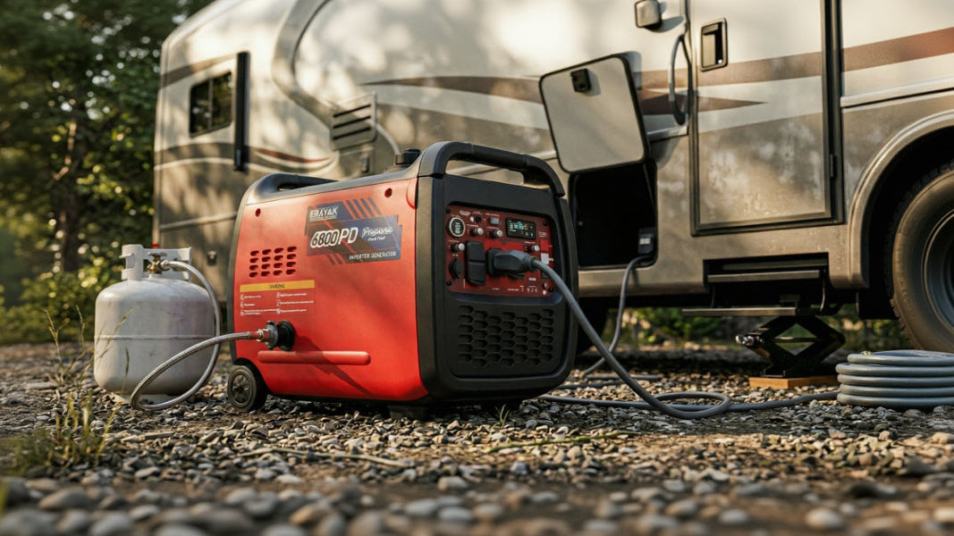 What Size Generator for 50 Amp RV with Dual AC?