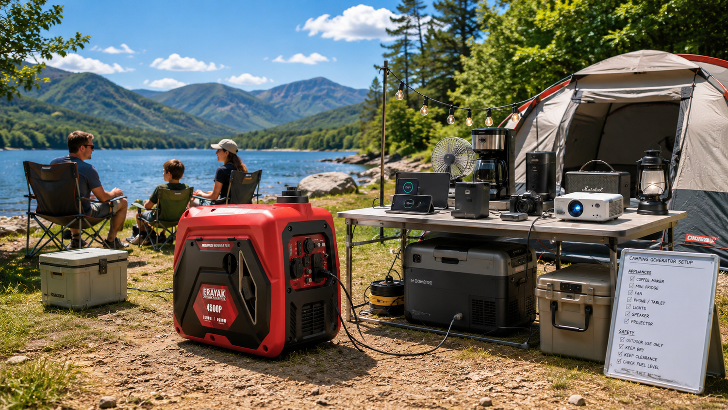 Camping Power Setup: How to Keep Appliances Running Safely