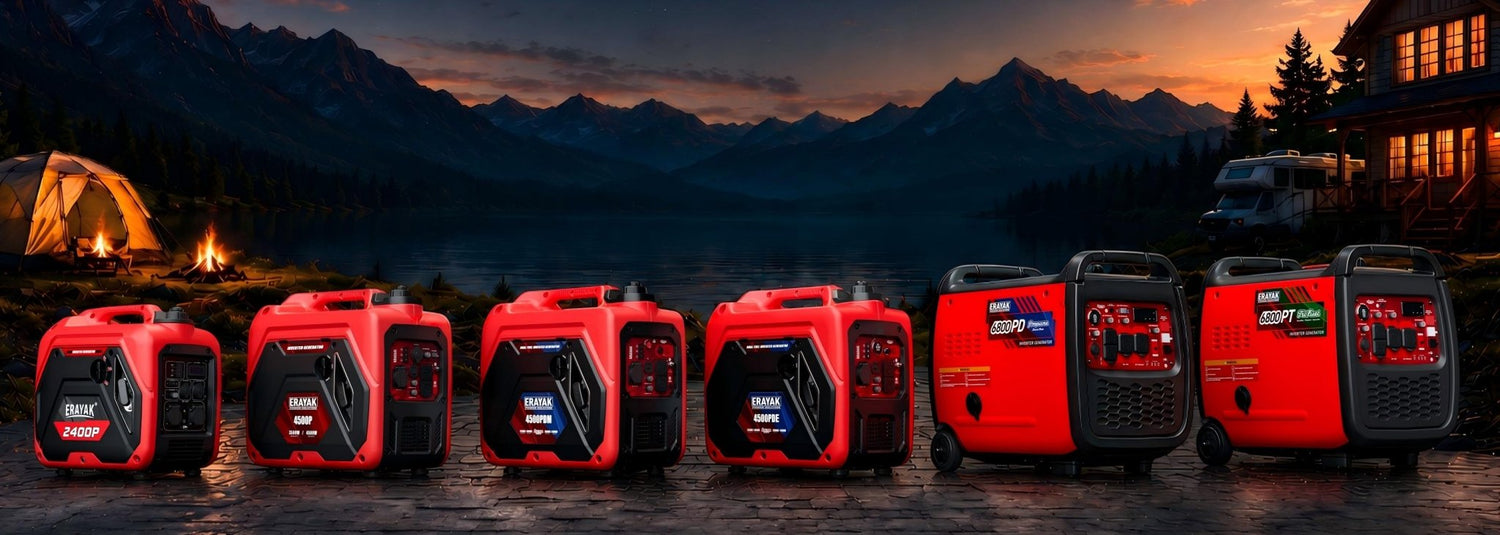 5 Best Quiet Dual Fuel Inverter Generators for RVs [2026 Ranked] - Erayak Power