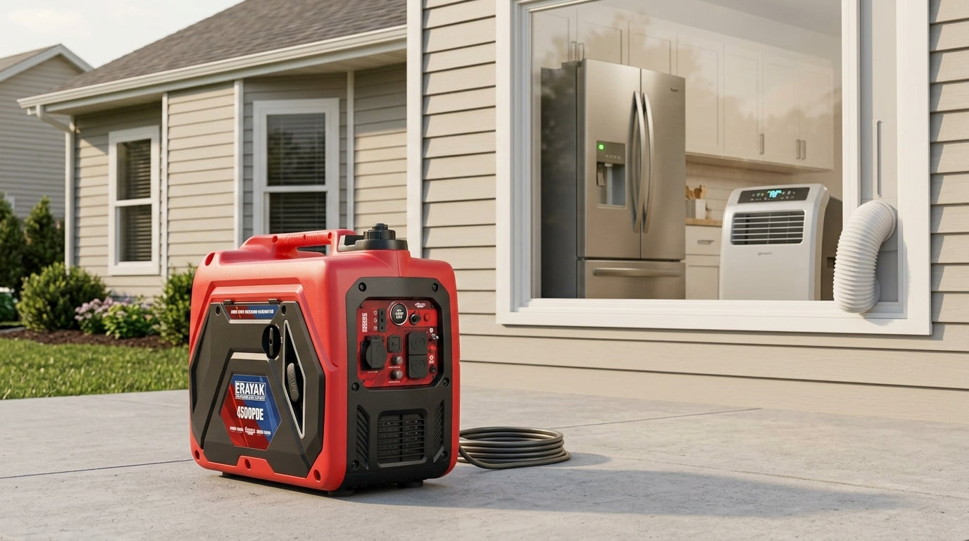 What Size Generator Do I Need to Run a Portable AC and Refrigerator?