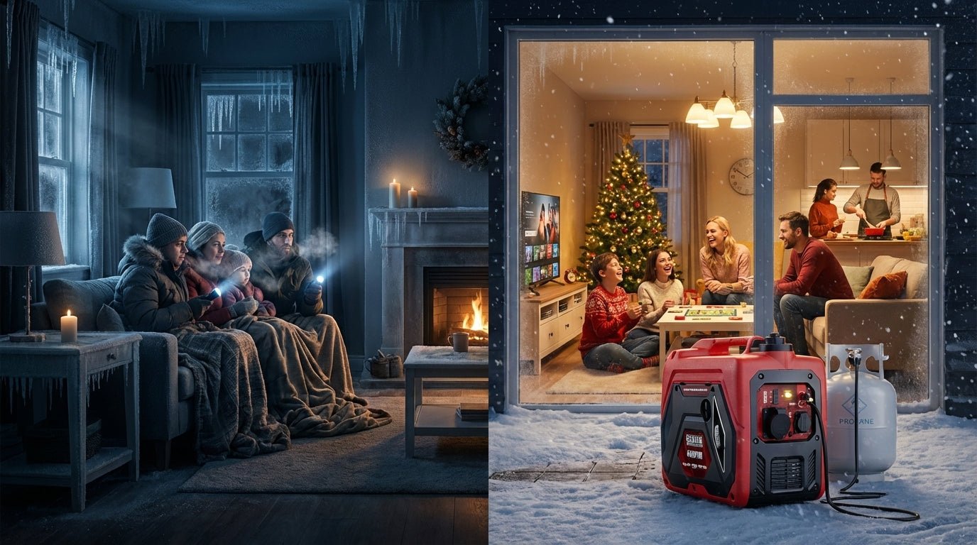 Best Dual Fuel Inverter Generator for Home Backup [2026] - Erayak Power