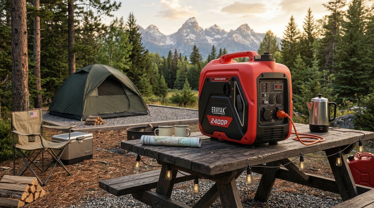 Best Inverter Generator for Camping: Quiet Power, RV Loads & Buying Guide - Erayak Power