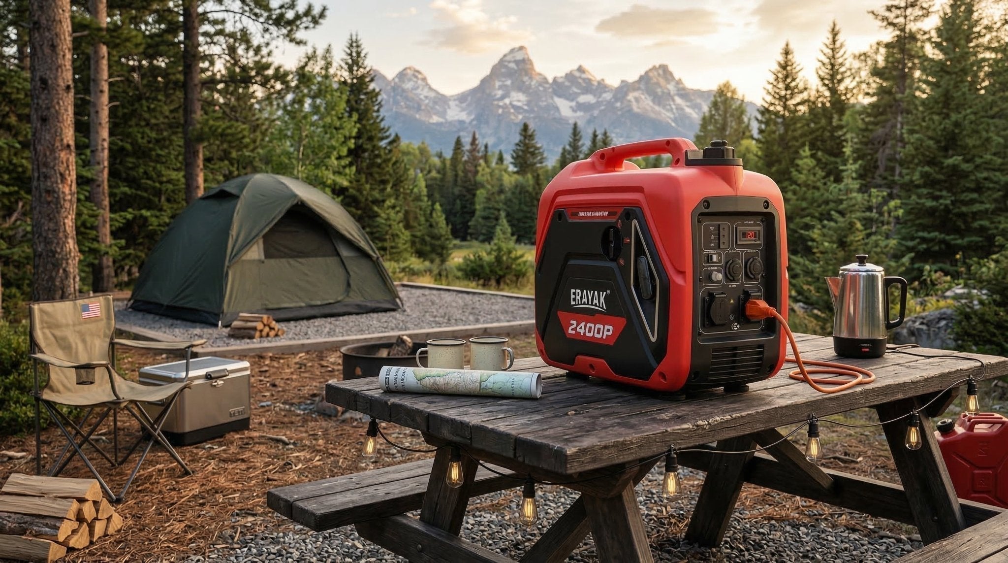 Best Inverter Generator for Camping: Quiet Power, RV Loads & Buying Guide - Erayak Power