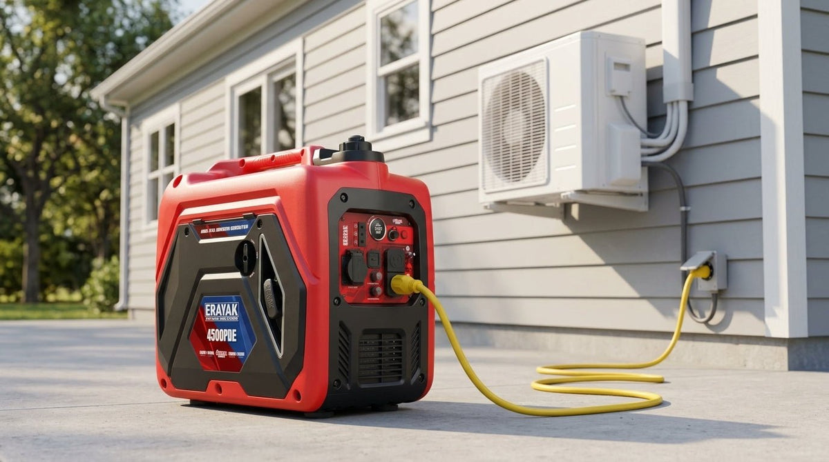 Can a Generator Run a Mini Split? Generator Sizing Guide - Erayak Power