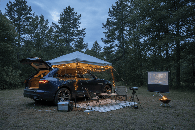 Charging While Camping Without Shore Power - Erayak Power