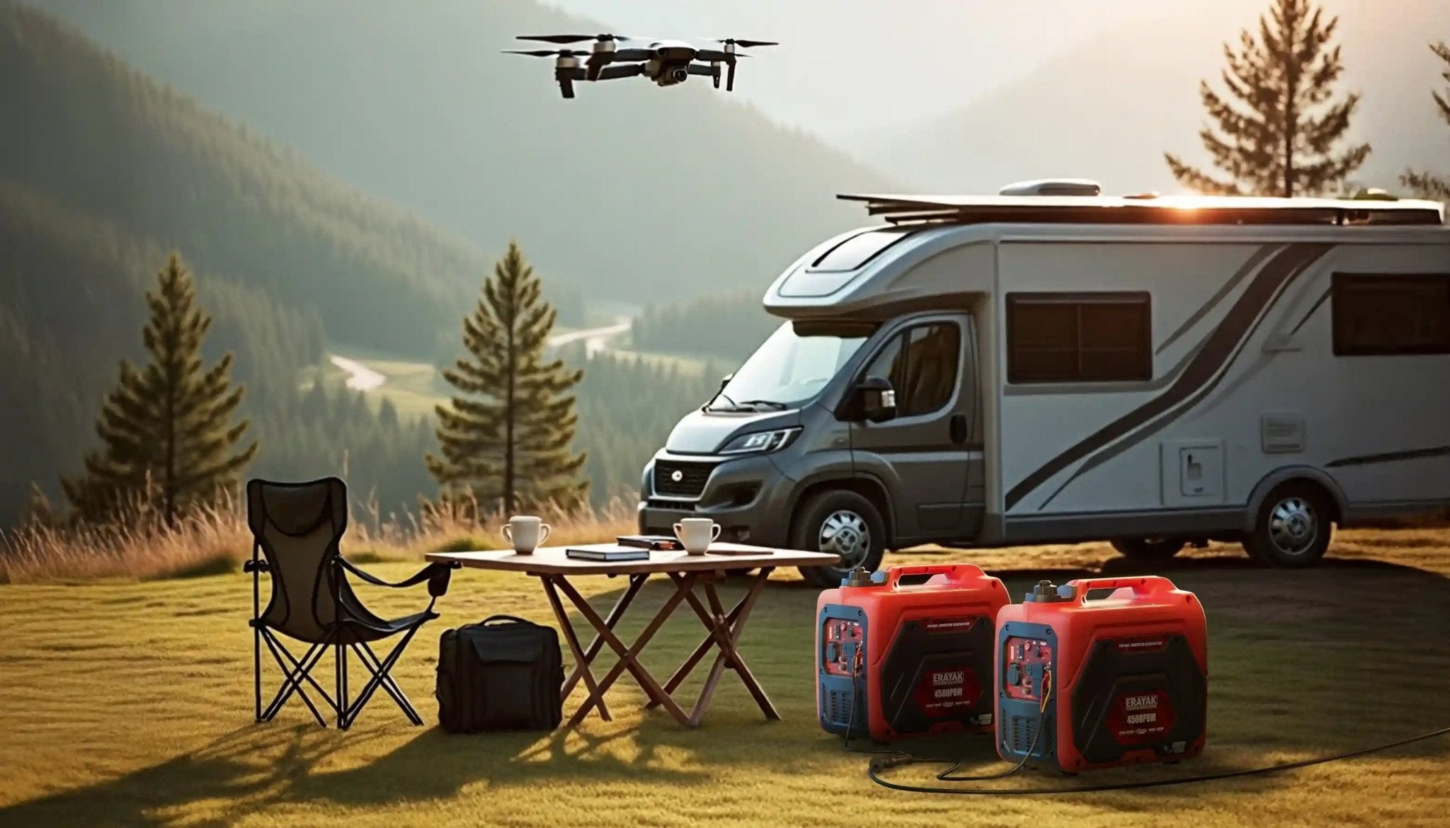 Choosing the Best Quiet Propane Generators for RVs - Erayak Power