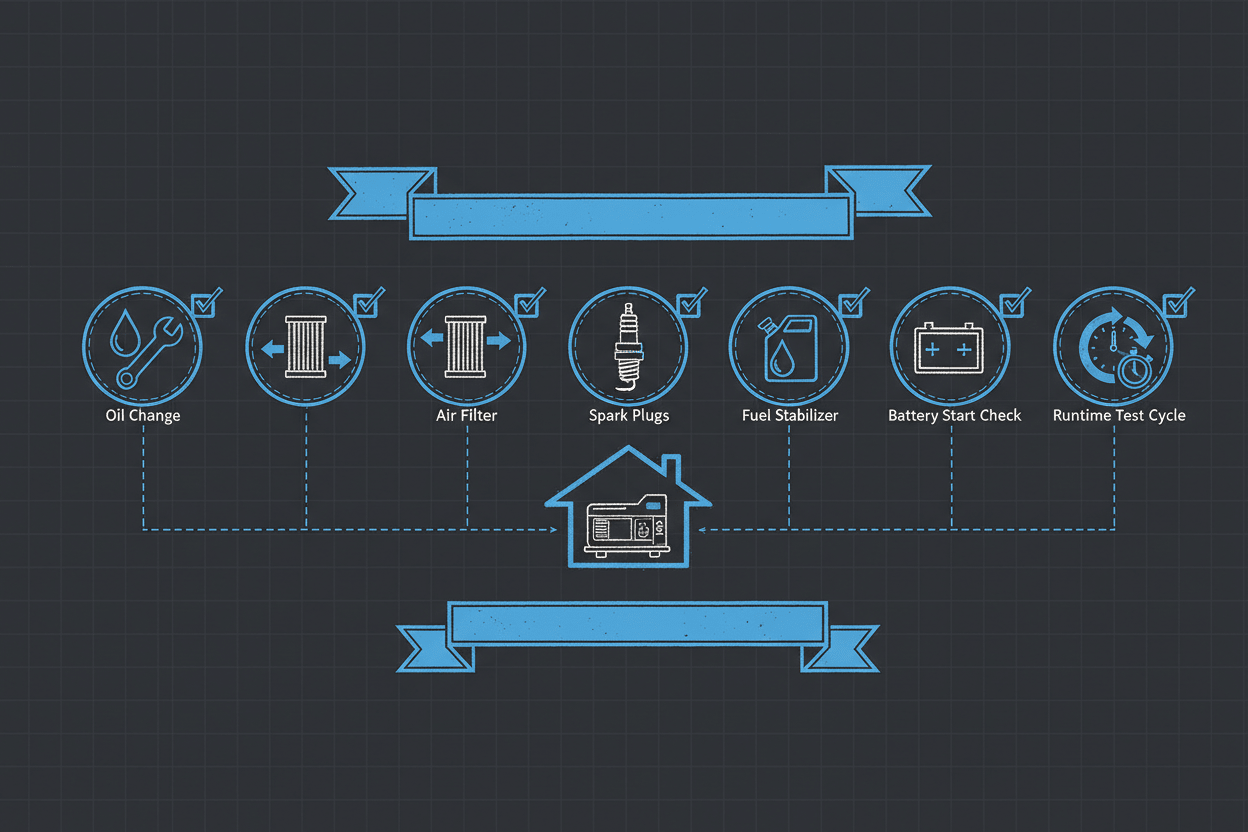 Essential Maintenance Tips to Keep Your Home Backup Generator Ready - Erayak Power