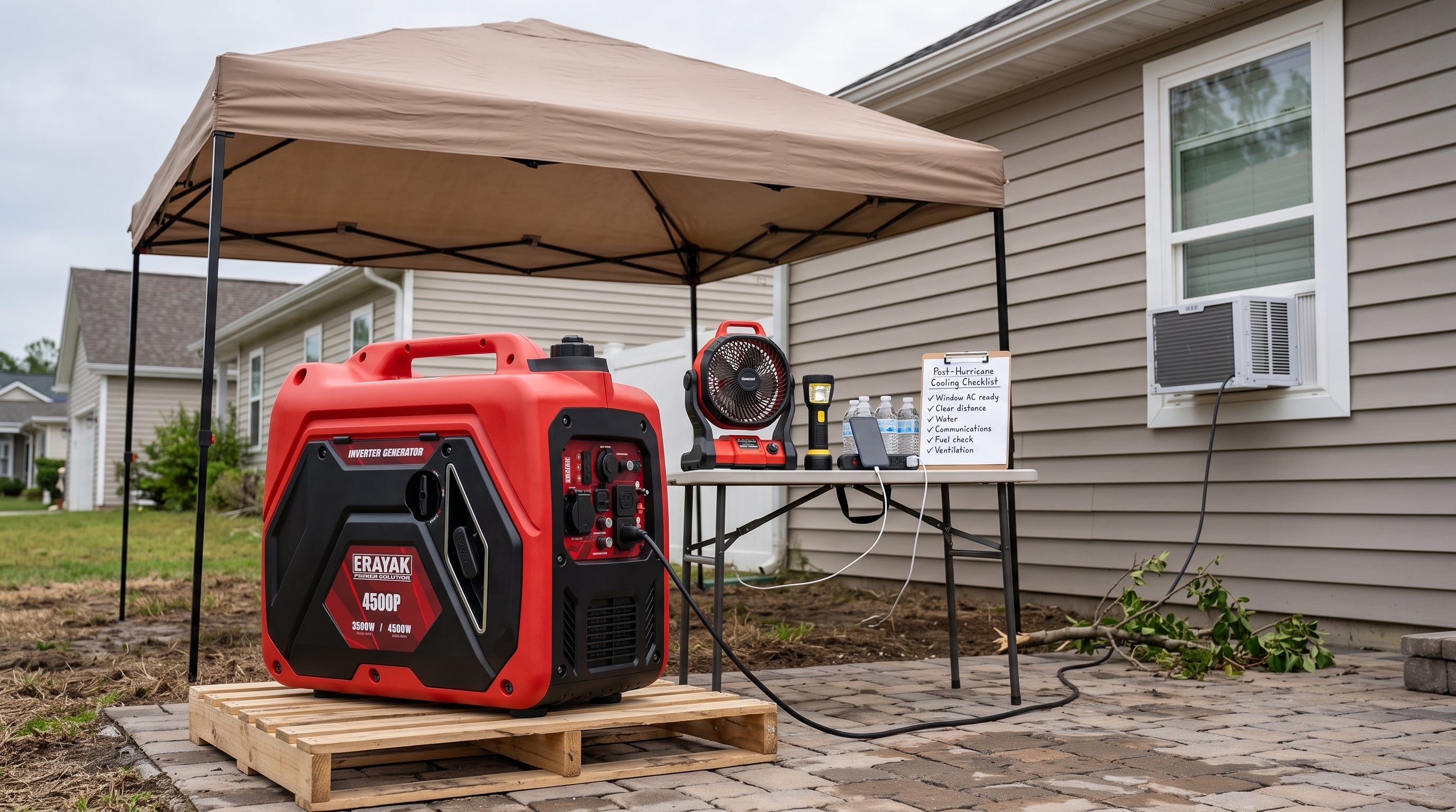 What Size Generator for a Window AC During a Hurricane?
