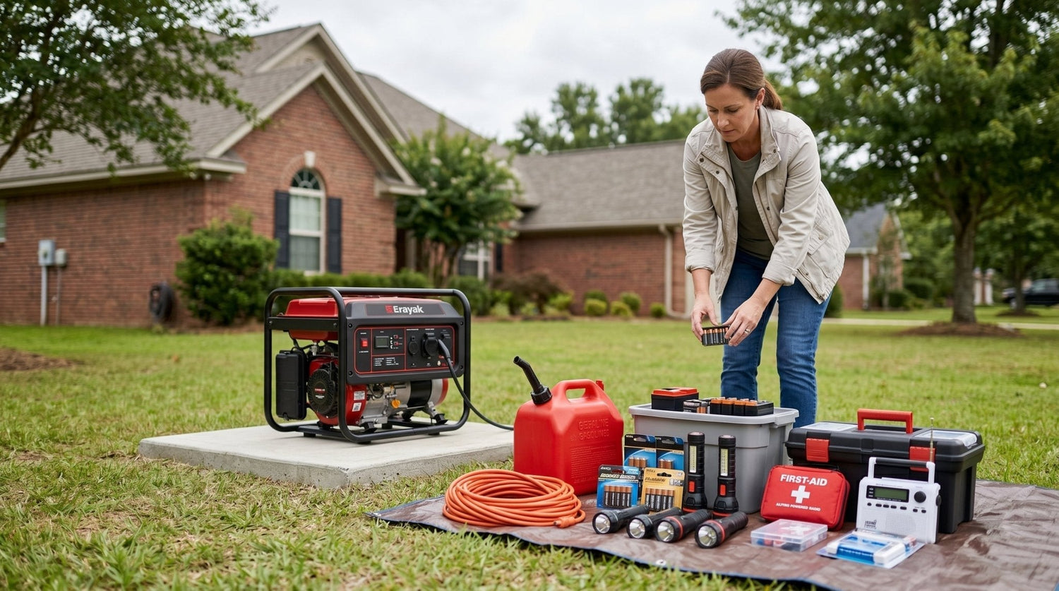 Generator Safety During Hurricane Season: What Homeowners Get Wrong - Erayak Power