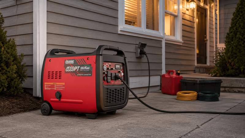 Home Backup Generator Guide: How to Choose, Size, and Use Backup Power Safely - Erayak Power